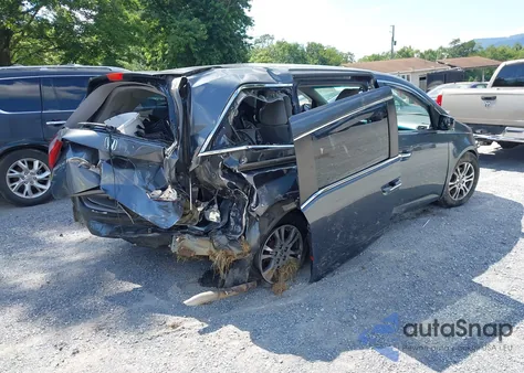 2012 Honda Odyssey Ex z USA, uszkodzony, nr VIN 5FNRL5H45CB032192